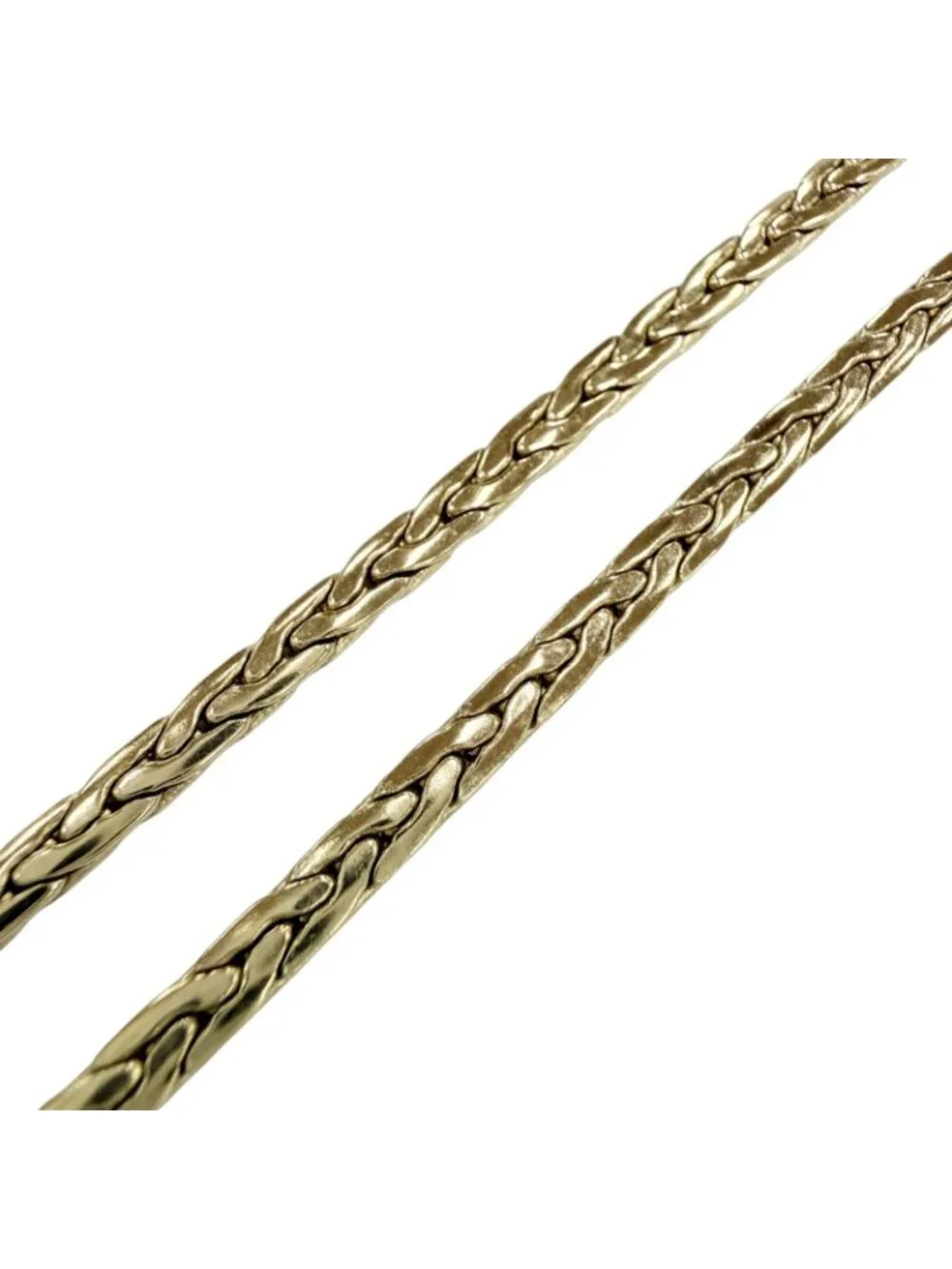 Chanel CC Logo Bijoux Decoration Necklace Choker Silver Gold